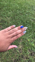 Grey-Blue Marble