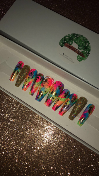 Neon Watercolor