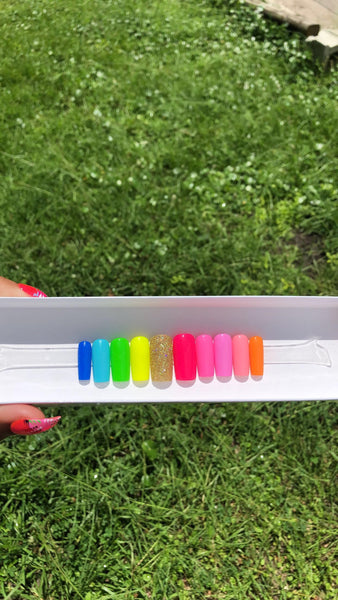 Rainbow Popsicles